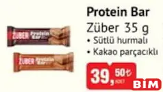 ZÜBER PROTEİN BAR 35 GR fiyat ve kampanya bilgisi